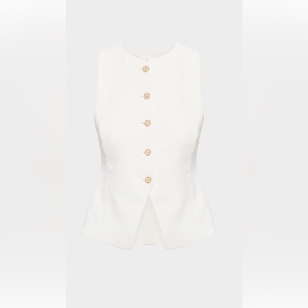 Wilfred regal linen vest